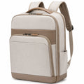 Sac à dos pour ordinateur portable 15 pouces Beige et Marron