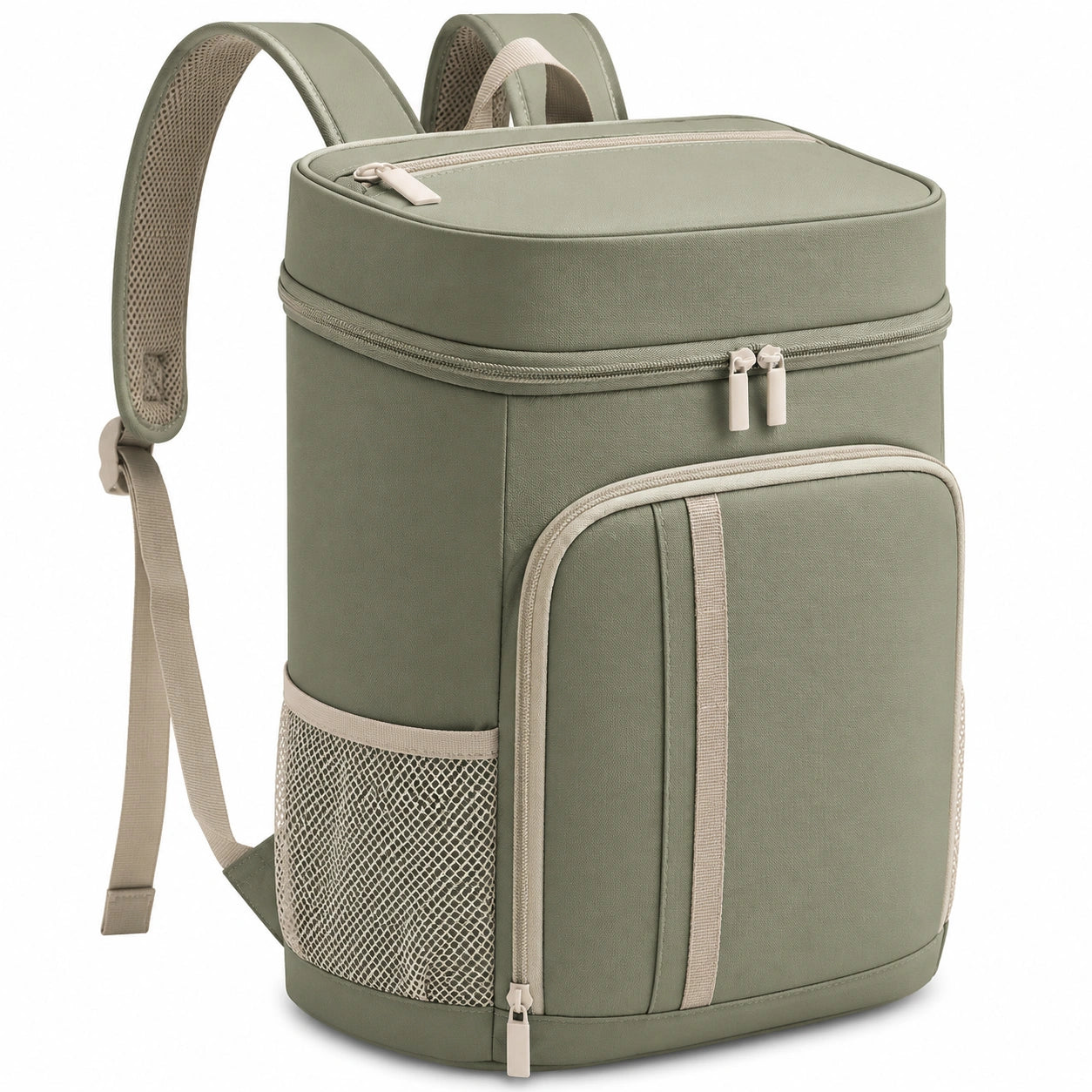 Sac à dos isotherme vert olive 20L